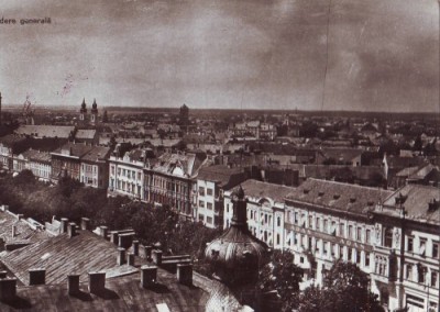 R2600 Arad vedere generala circulat 1959 RPR foto