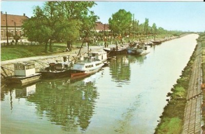 R2178 RPR Timisoara Canalul Bega circulat 1963 foto