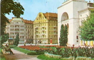 R2179 Timisoara Piata Operei circulat 1962 RPR foto