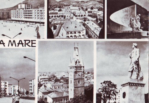 R2648 Baia Mare Vederi Multiple circulat 1965 RPR R2648 Baia Mare Vederi Multiple circulat 1965 RPR