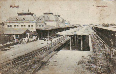 B365 Ploiesti Gara de sud circulat 1929 foto