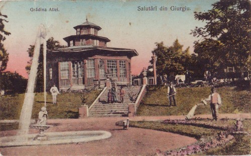 B391 Giurgiu Gradina Allei circulat 1909