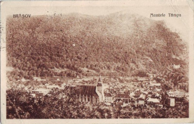 B404 Brasov Muntele Tampa circulat 1934 foto