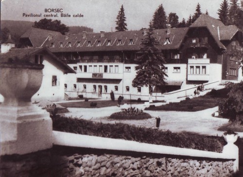 R2790 Borsec Pavilionul Bailor Calde circulat 1960 RPR