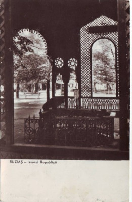 R2989 Buzias Pavilionul Republicii circulat 1961 RPR foto