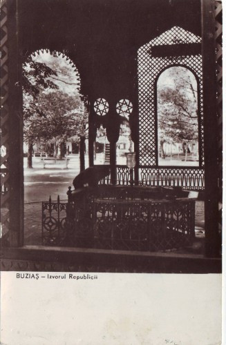 R2989 Buzias Pavilionul Republicii circulat 1961 RPR