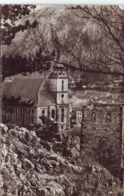 R2965 Brasov Biserica Neagra circulat 1964 RPR foto