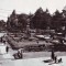 R2911 Braila Vedere din Parc circulat 1958 timbru dezlipit
