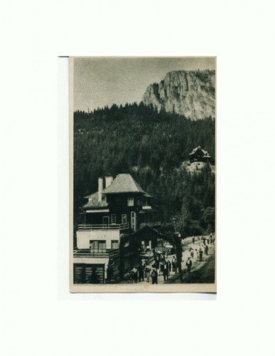 CP152-17 Lacul Rosu(Ghilcos) -RPR -sepia-scrisa, necirculata