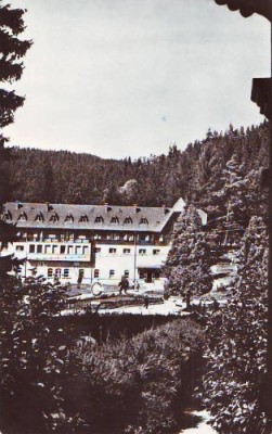 R2858 Borsec Vedere din statiune circulat 1964 RPR foto