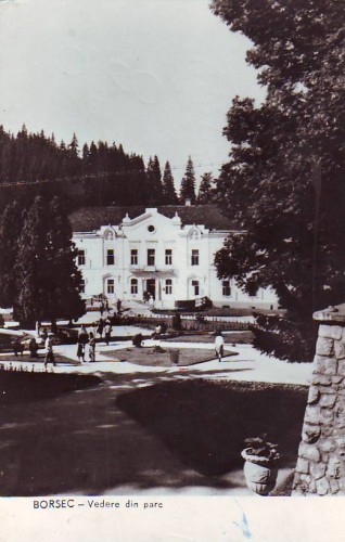 R2857 Borsec Parcul circulat circulat 1962 RPR R2857 Borsec Parcul circulat circulat 1962 RPR