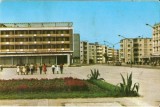 R2214 Baia Mare Piata Victoriei circulat 1965 RPR