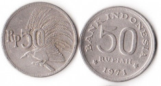 INDONEZIA 50 RUPIAH 1971 foto