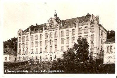 3809 Odorheiu Secuiesc Gimnaziul circulat 1946 foto foto