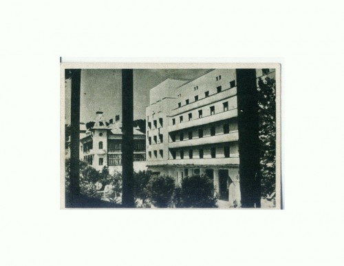 CP152-54 Govora -Pavilionul Ministerului Sanatatii -sepia- 1954