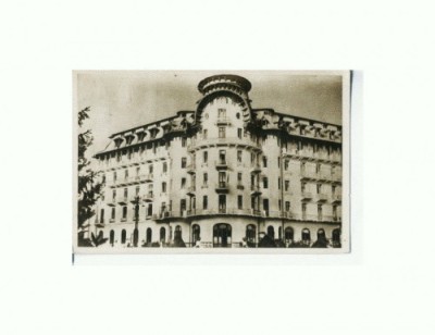 CP152-69 Govora -Sanatoriul balnear -RPR -sepia-circulata 1959 foto