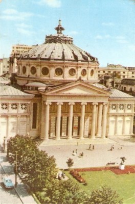 R2293 Bucuresti Ateneul circulat 1962 RPR foto