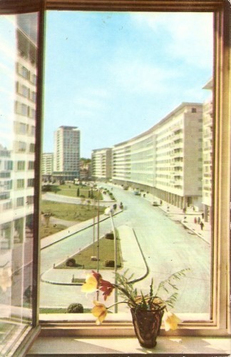 R2313 Bucuresti Piata Palatului circulat 1965 RPR R2313 Bucuresti Piata Palatului circulat 1965 RPR