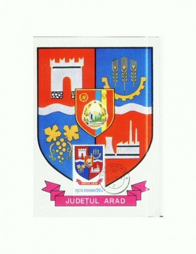 CP153-53 Maxima Stema Judetului Arad CP153-53 Maxima Stema Judetului Arad