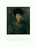 CP153-77 Paul Cezanne -Portret de fata -Muzeul... -necirculata