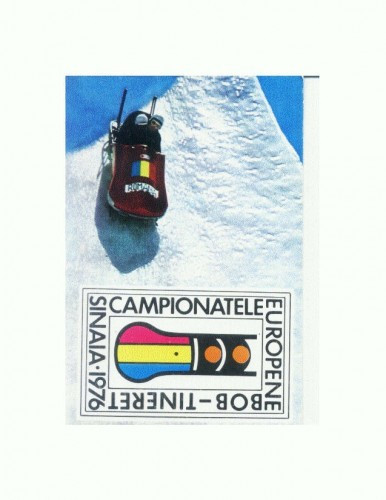 CP153-89 Campionatele Europene de Bob -Sinaia -necirculata