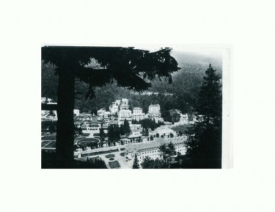 CP154-03 Slanic-Moldova -Vedere generala -circulata 1958 foto