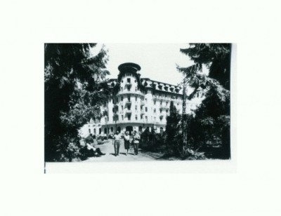 CP154-09 Govora -Sanatoriul balnear -circulata 1968 foto