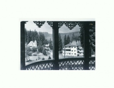 CP154-12 Borsec -Case de odihna -RPR -circulata 1962 foto