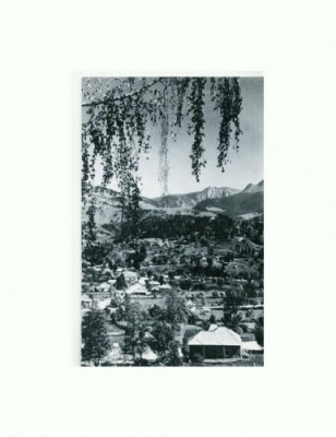 CP154-43 Valea Dambovitei la Rucar -RPR -circulata 1965 foto