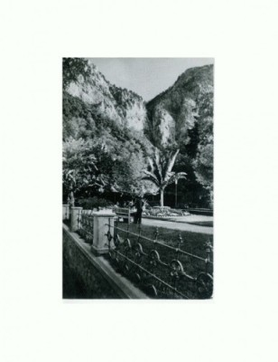 CP154-79 Baile Herculane -Vedere din parc -RPR -circulata1963 foto