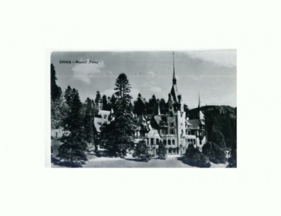CP154-88 Sinaia -Muzeul Peles -RPR -circulata -scrisa 1963 foto