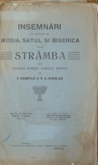 Pamfile ; Nicolau , Insemnari cu privire la mosia , satul si biserica Stramba , com. Puiesti , jud. Tutova , 1914 foto