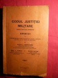 CODUL JUSTITIEI MILITARE - 1936