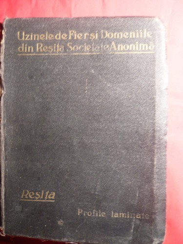 CATALOG DE PROFILE LAMINATE - RESITA - 1926