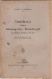 C.C.Giurescu / Istoriografia romana in ultimii 20 de ani (1926