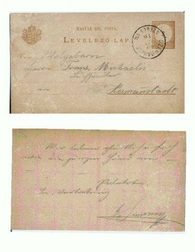 CP156-53 Szerdahely (Miercurea Sibiului) -circulata1916 CP156-53 Szerdahely (Miercurea Sibiului) -circulata1916