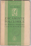 Al.Dima / Zacaminte folclorice in poezia romana (editie 1936)