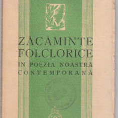 Al.Dima / Zacaminte folclorice in poezia romana (editie 1936)