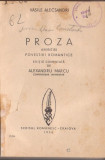 V.Alecsandri / Proza (editie 1930,ilustrata si comentata)