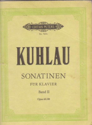 Kuhlau / Sonatinen fur klavier foto