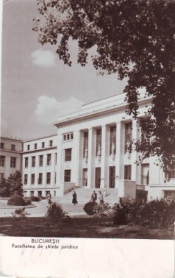 R3228 Bucuresti Facultatea de Stiinte Juridice circulat 1963 RPR foto