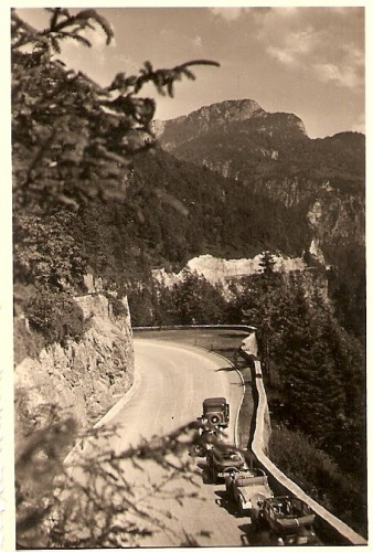 F45 Peisaj Montan masina de epoca 1935 8,5/6 cm