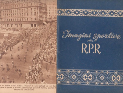 Imagini sportive din R.P.R. - 21 fotografii sepia din anii 1950 foto