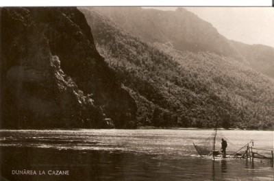 R3316 Dunarea la Cazane circulat 1959 RPR foto