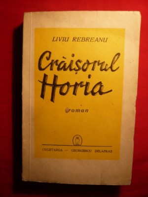 L. REBREANU - CRAISORUL HORIA - ed. 1942 foto