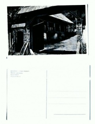 CP158-21 Romania -Case campestre(Casa taraneasca) -necirc foto
