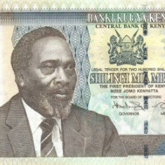 KENYA █ bancnota █ 200 Shillings █ 2008 █ P-49c █ UNC █ necirculata
