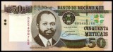 MOZAMBIC █ bancnota █ 50 Meticais █ 2006 █ P-144 █ UNC █ necirculata