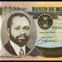 MOZAMBIC █ bancnota █ 50 Meticais █ 2006 █ P-144 █ UNC █ necirculata