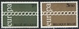 Belgia 1971 - EUROPA CEPT, serie nestampilata, DB8, Nestampilat